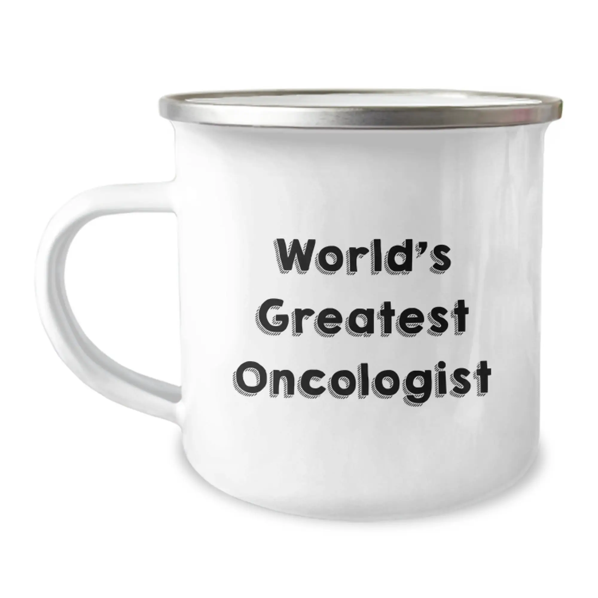 Funny World's Greatest Oncologist Gifts from Friends and Family for Birthday Unique Camping Mugs - Oncologist Lover Gifts - Image 1