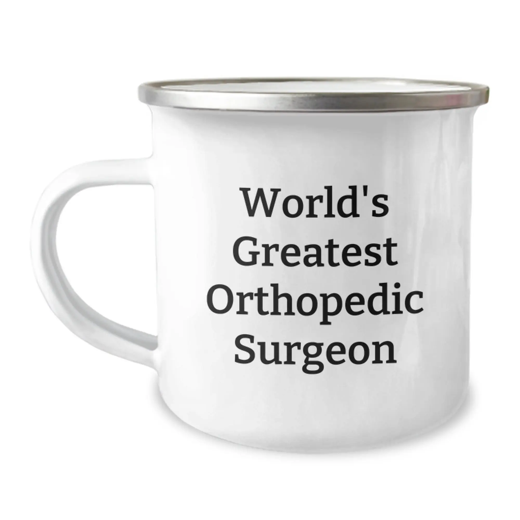 Orthopedic Surgeon Mugs for Men Funny Quote Gifts from Family Friends Coworkers - Image 1