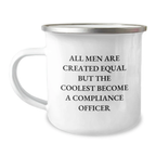 Compliance Officer Keepsake Camping Mug for Him Birthday Gift - Image 1