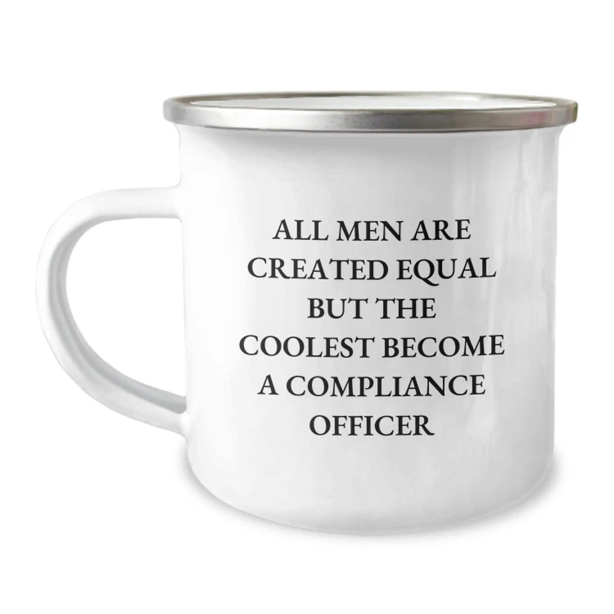Compliance Officer Keepsake Camping Mug for Him Birthday Gift - Image 1