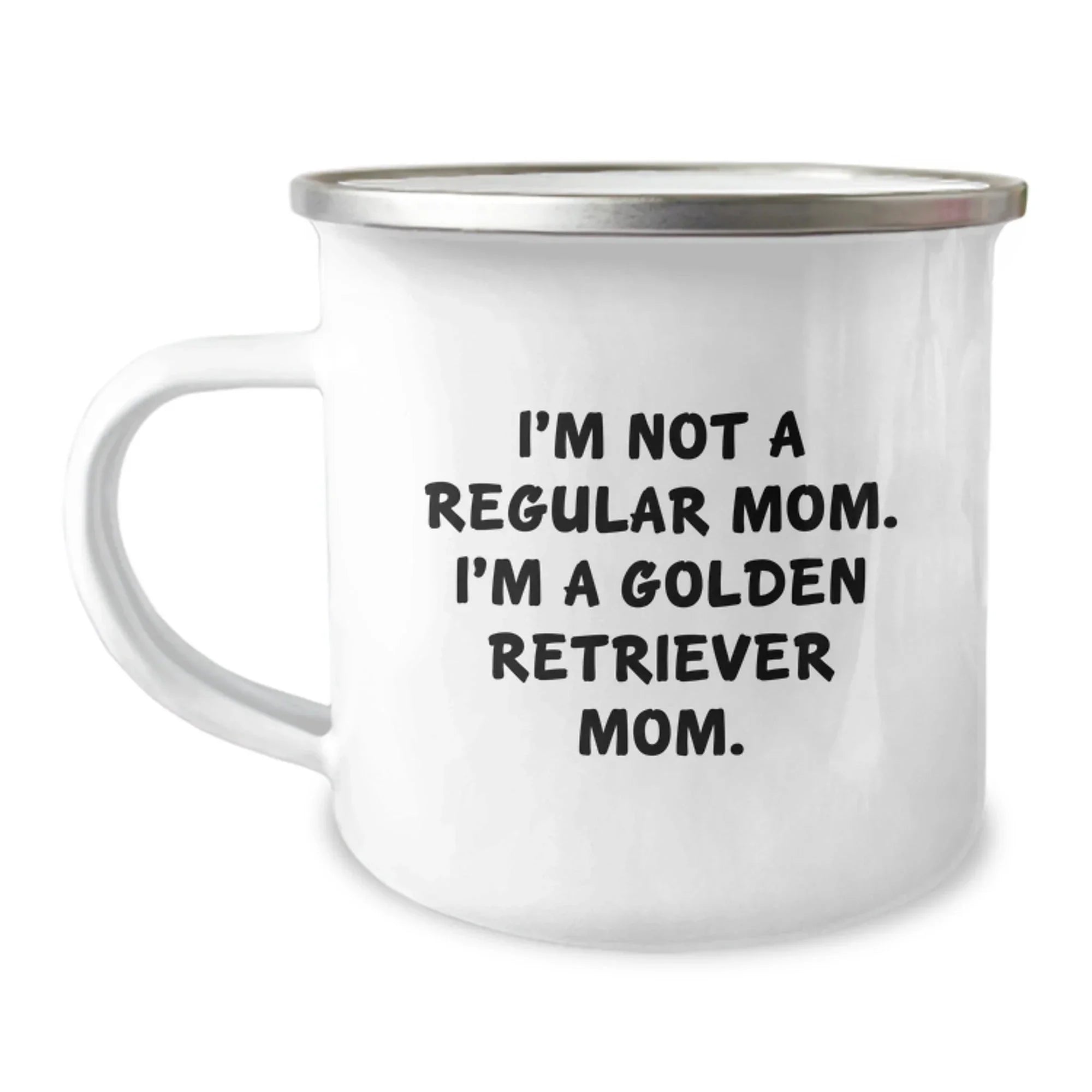 Funny Golden Retriever Mom Camping Mug Gifts for Dog Lovers Birthday Unique Presents from Friends Family