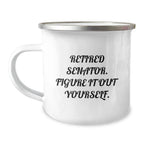 Senator Gifts from Friends, Funny Gift Idea for Senator, Christmas Unique Mugs for Senator
