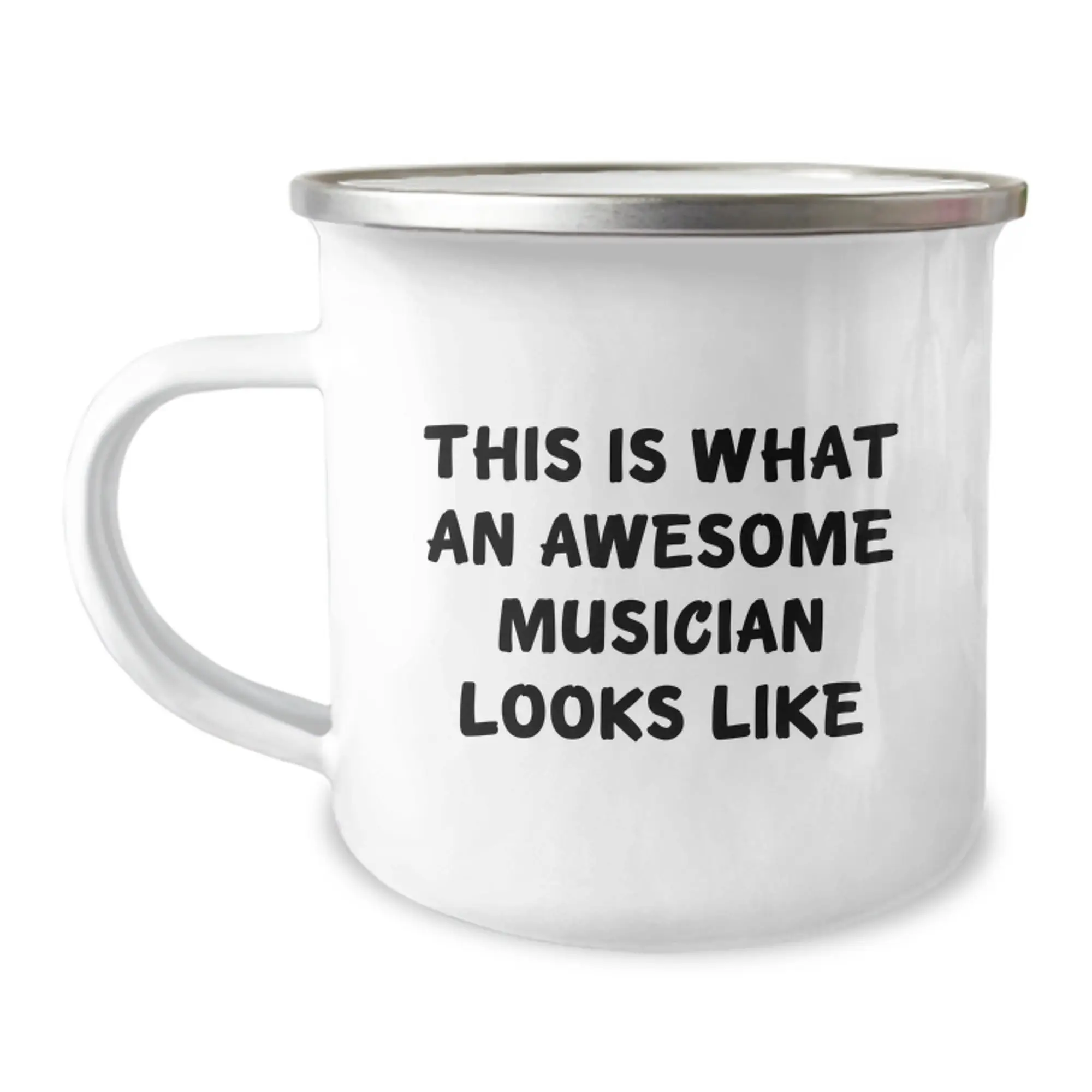 Funny Musician Gifts for Graduation - This Is What An Awesome Musician Looks Like Camping Mug for Musician Friends - Gifts from Family to Musician Man - Image 1