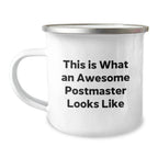 Postmaster Gifts from Friends - This Is What An Awesome Postmaster Looks Like, Camping Mug for Graduation Unique Gifts