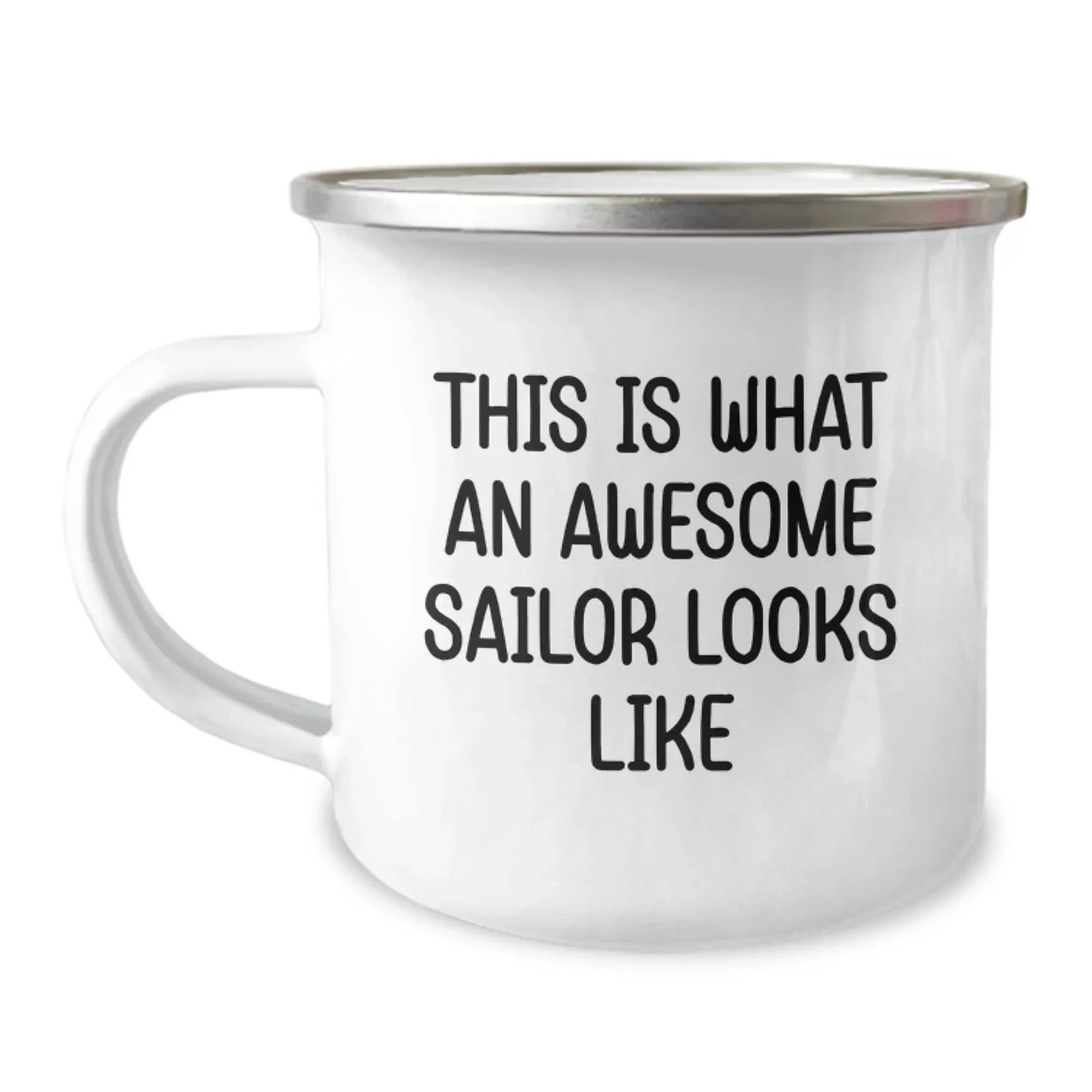 Funny Sailor Gifts from Men Gifts for Sailor Friends and Family - This Is What An Awesome Sailor Looks Like Camping Mug for Graduation