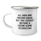 Gifts from Friends - Inspirational Crime Scene Technician Mugs for Men - Funny Quote for Graduation Unique Gifts, Camping Mug for Crime Scene Technician Enthusiast - Image 1