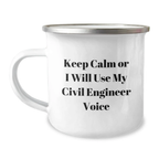 Funny Civil Engineer Gifts for Men Birthday Unique Mugs from Friends - Image 1
