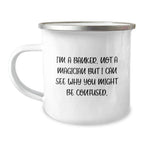 Funny Gifts from Friends for Bankers, Camping Mugs for Christmas Unique Gifts, I'm A Banker Mug for Him, Funny Banker Quotes