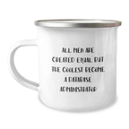 Birthday Gift for Her Database Administrator Camping Mug Present - Image 1