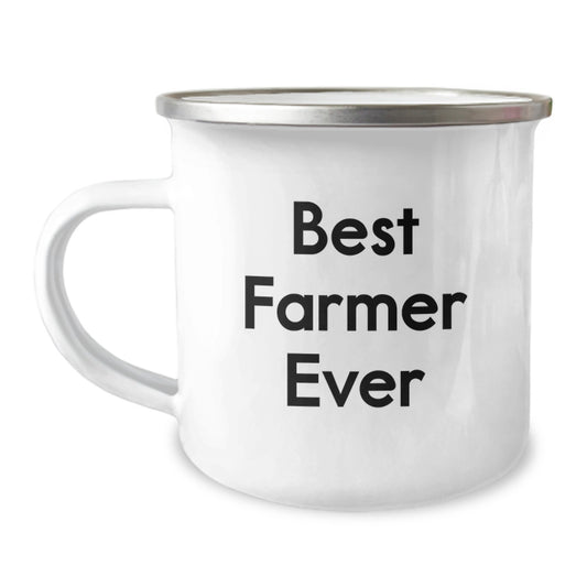 Funny Best Farmer Ever Gifts for Farmer Camping Mug Graduation Unique Gifts from Family Friends Coworkers to Men Women, Funny Best Farmer Ever Farmer Gifts - Image 1