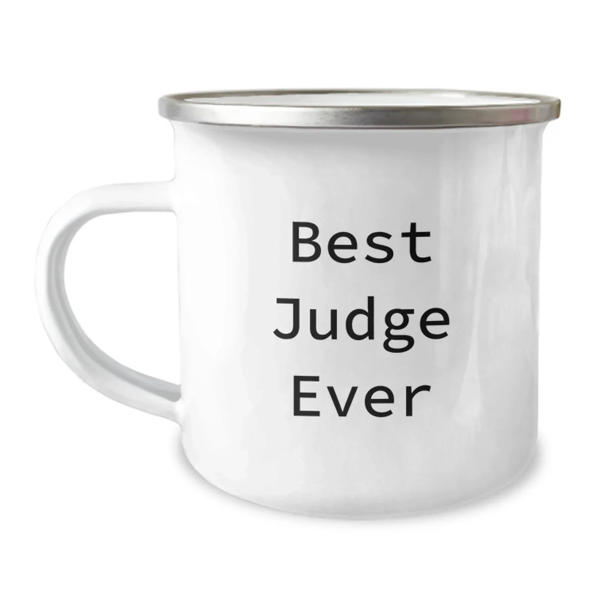 Funny Judge Gifts for Men, Best Judge Ever Camping Mug, Christmas Unique Gifts from Friends to Judge, Perfect for Judge Enthusiasts, Best Judge Ever Quote