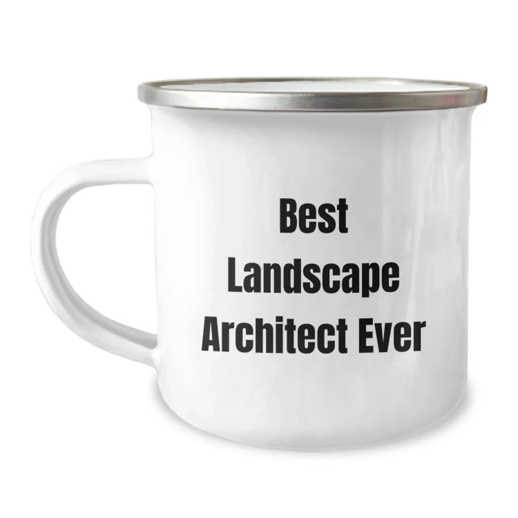 Funny Landscape Architect Gifts from Friends for Men, Best Landscape Architect Ever Quotes on Stainless Steel Camping Mug, Graduation Unique Gifts