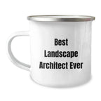 Funny Landscape Architect Gifts from Friends for Men, Best Landscape Architect Ever Quotes on Stainless Steel Camping Mug, Graduation Unique Gifts
