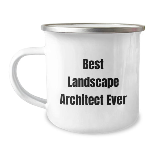Funny Landscape Architect Gifts from Friends for Men, Best Landscape Architect Ever Quotes on Stainless Steel Camping Mug, Graduation Unique Gifts - Image 1