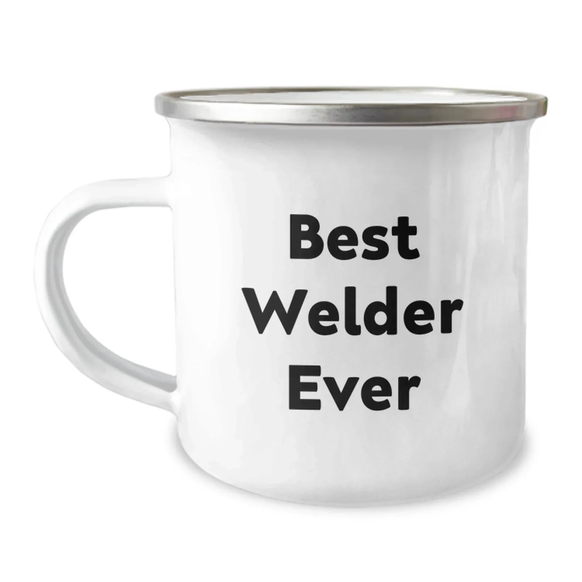 Funny Welder Gifts for Him - Camping Mug with Best Welder Ever Quote, Gifts from Men to Friends or Family for Christmas Unique Presents