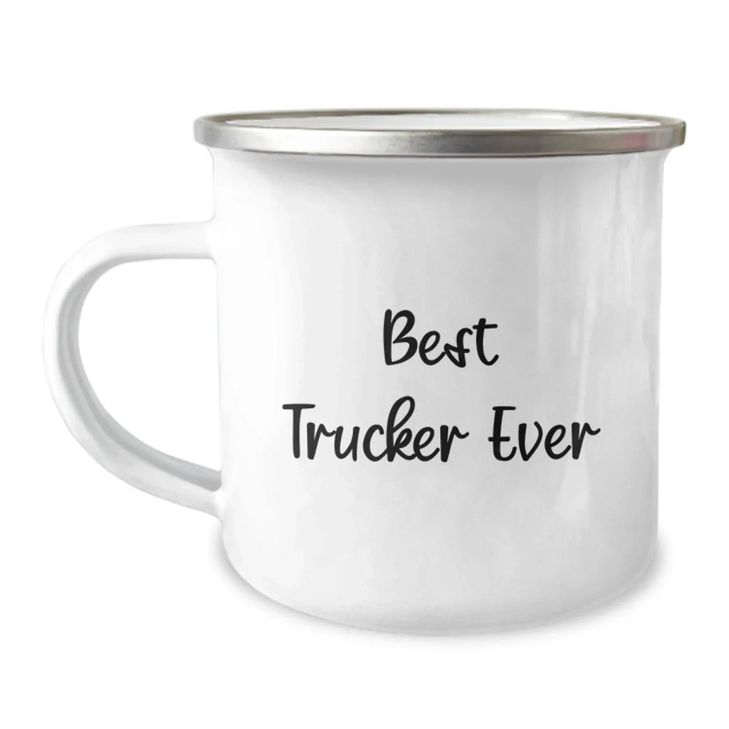 Funny Trucker Quotes Gifts from Men to Best Trucker Ever Christmas Unique Gifts for Trucker, Camping Mug, Perfect for Trucker Enthusiasts