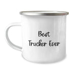 Funny Trucker Quotes Gifts from Men to Best Trucker Ever Christmas Unique Gifts for Trucker, Camping Mug, Perfect for Trucker Enthusiasts