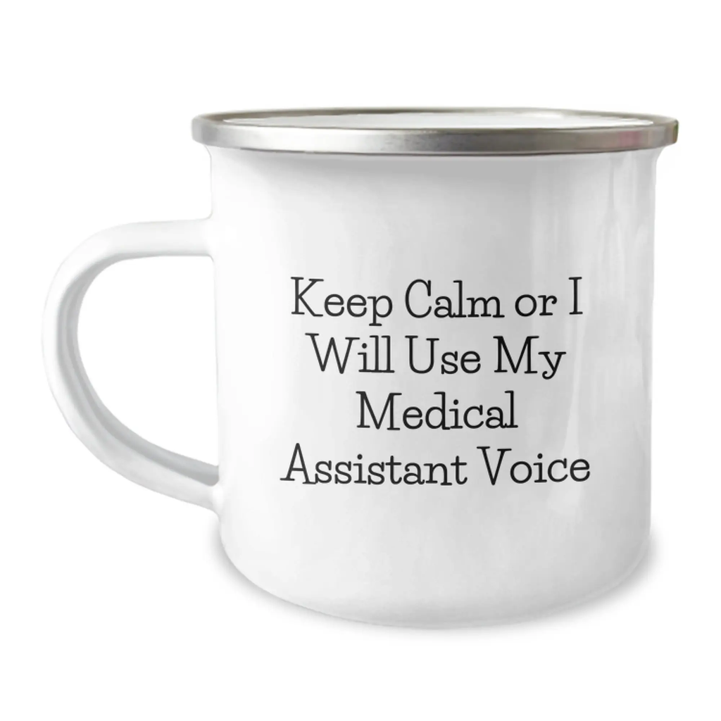 Medical Assistant Camping Mug Keepsake Birthday Gift for Him - Image 1
