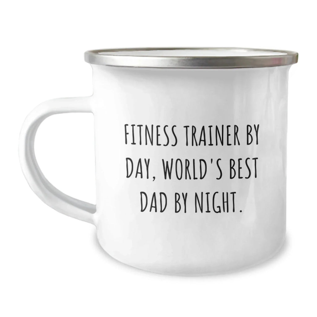 Funny Fitness Trainer Gifts from Men to World's Best Dad Christmas Unique Presents