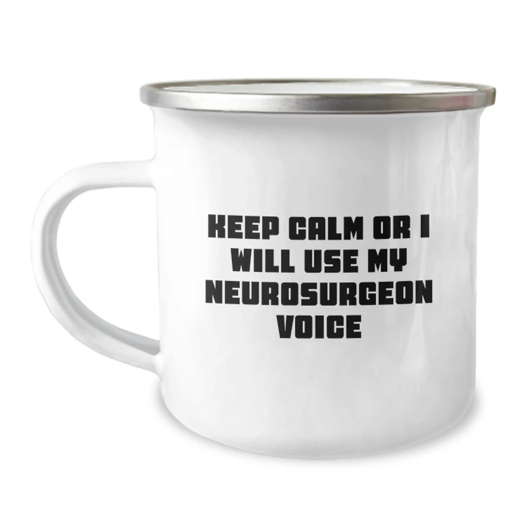 Birthday Gift for Her Neurosurgeon Camping Mug Present Surgical - Image 1