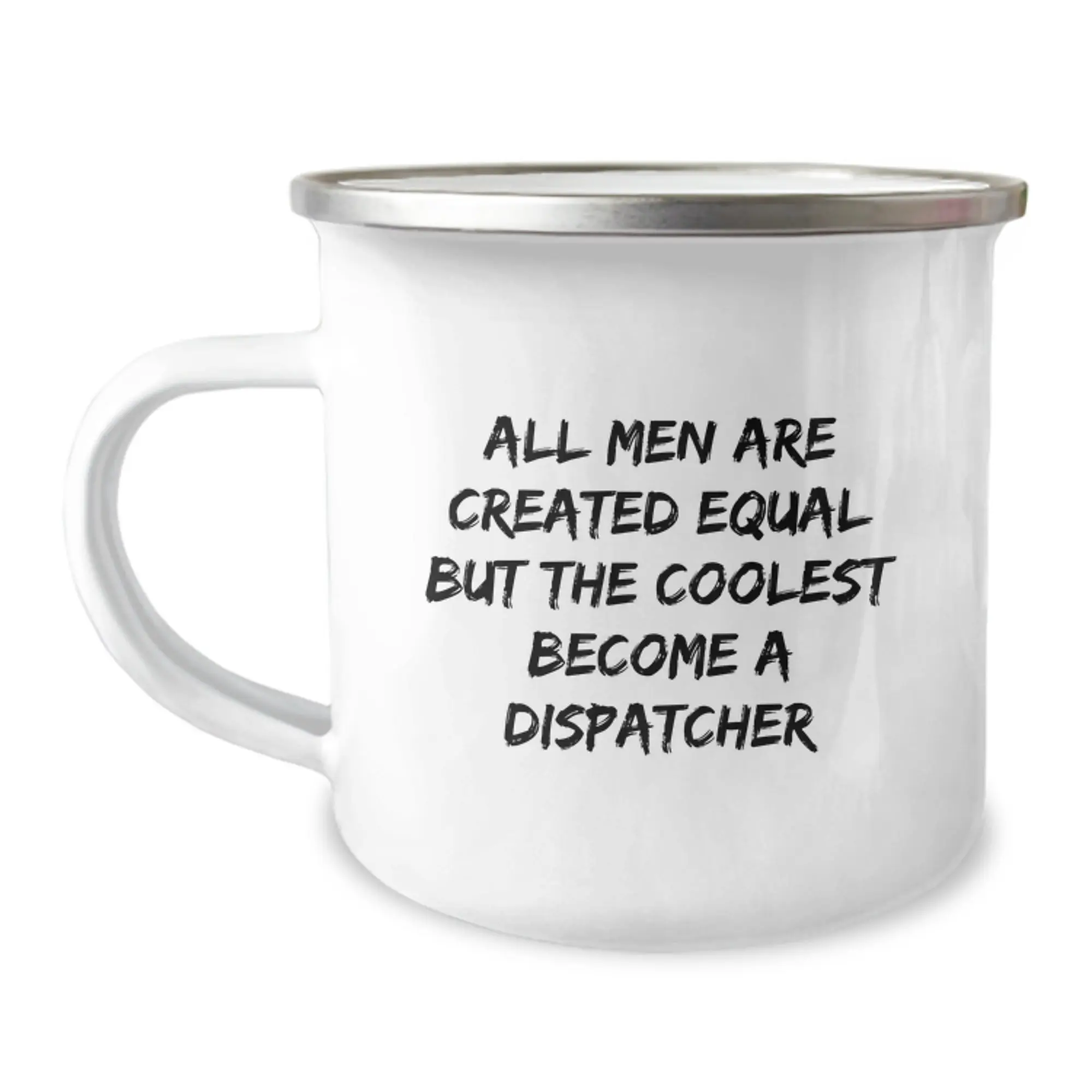 Playful Dispatcher Camping Mug Novelty Birthday Gift for Friends - Image 1