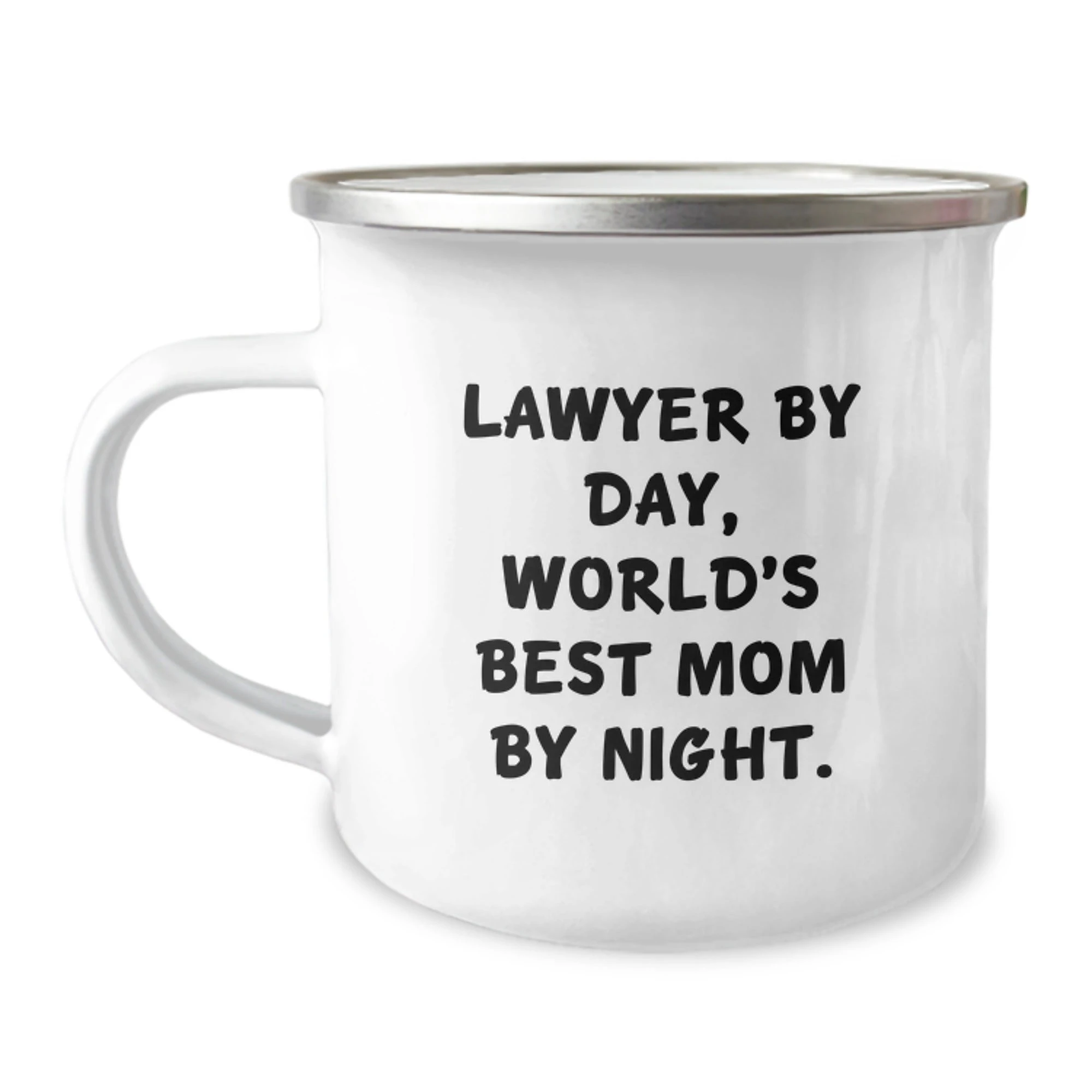 Funny Lawyer Gifts for Men Christmas Unique Ideas from Mom Stainless Steel Camping Mug