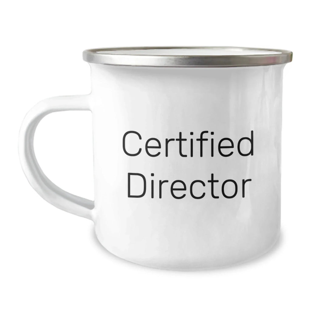 Funny Director Quotes Gifts from Men on Valentine's Unique Director Camping Mug, Funny Director Quote for Director Love, Funny Director Quote for Director Friendship