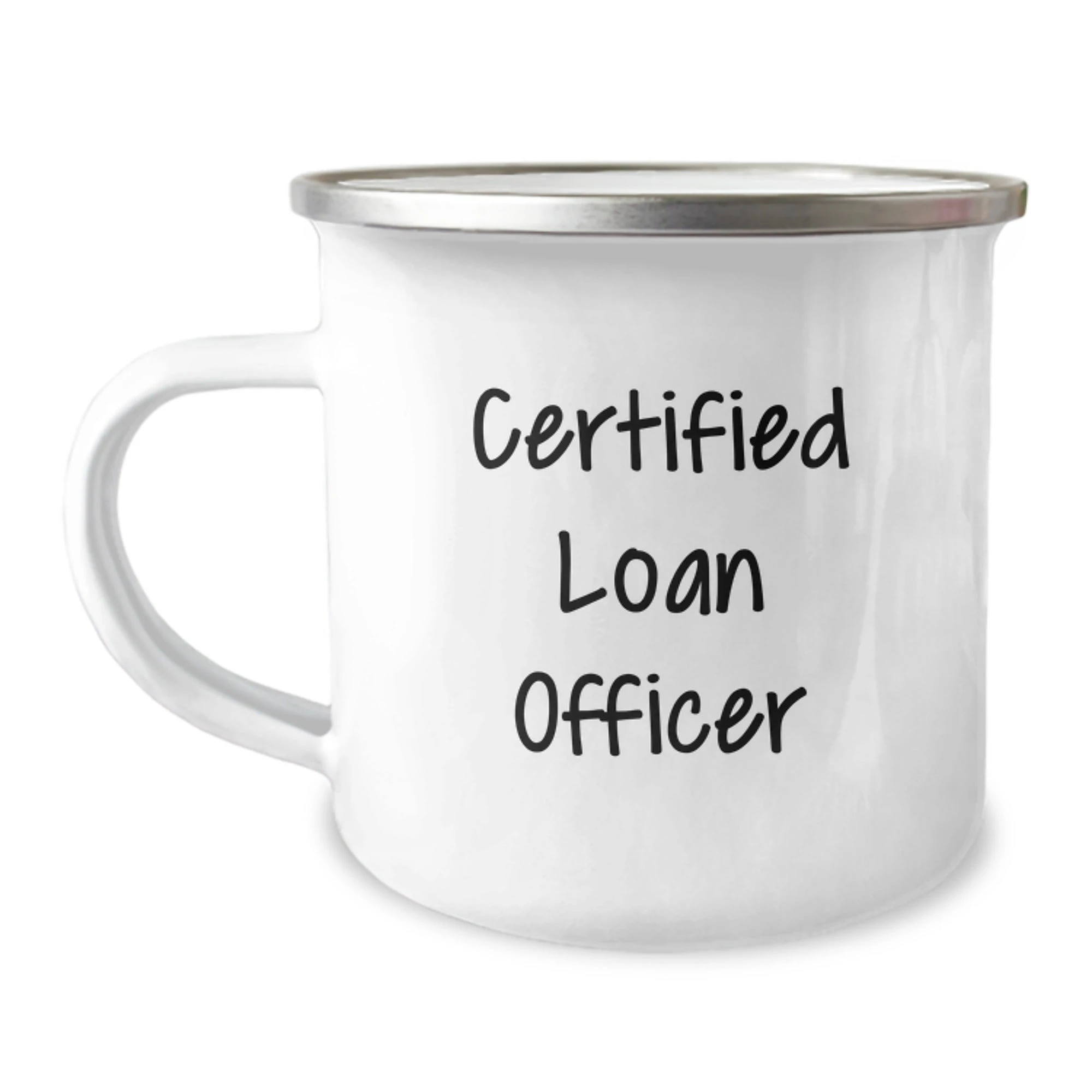 Funny Loan Officer Gifts Christmas Unique Presents for Certified Loan Officer Friends and Family Camping Mug