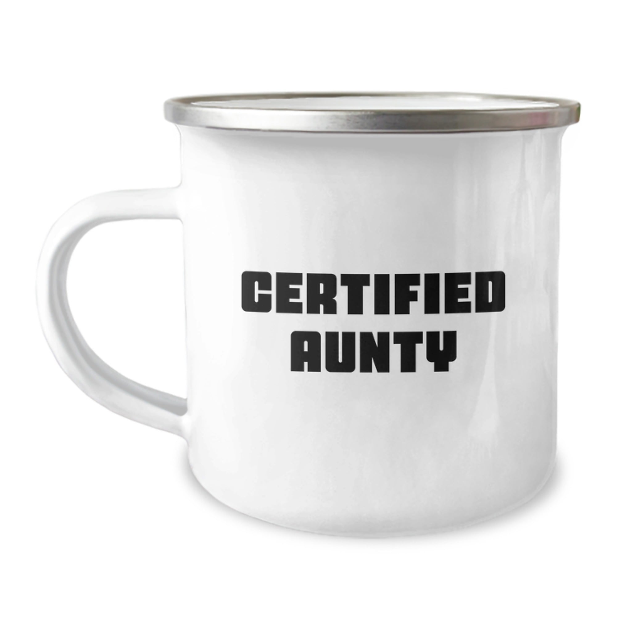 Funny Quote Gifts from Men - Aunty Camping Mug for Women - Valentine's Unique Gifts for Aunty - Image 1