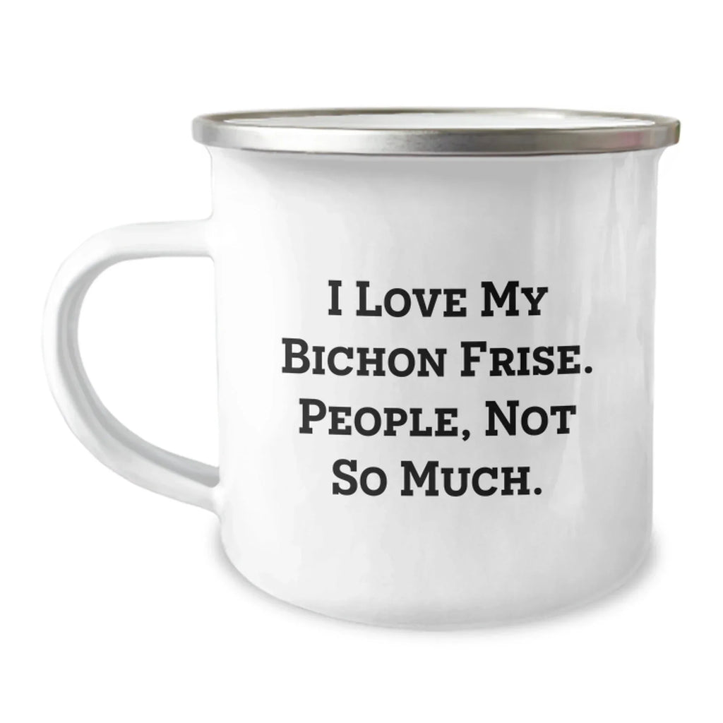 Funny Bichon Frise Dog Lover Gifts from Family for Men Women Friends Christmas Unique