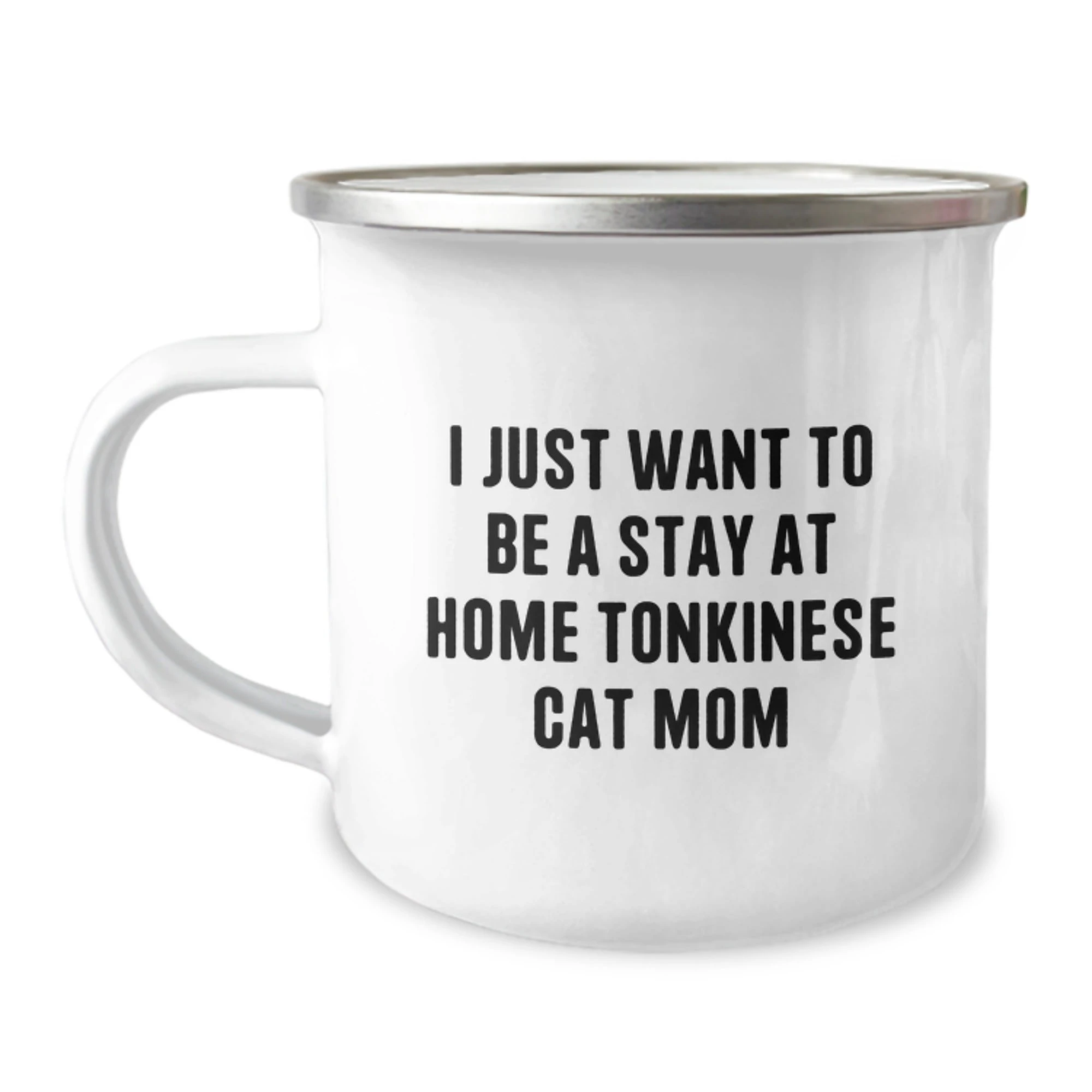 Tonkinese Cat Lovers' Funny Camping Mug Gifts from Family for Christmas Unique Tonkinese Cat Mom