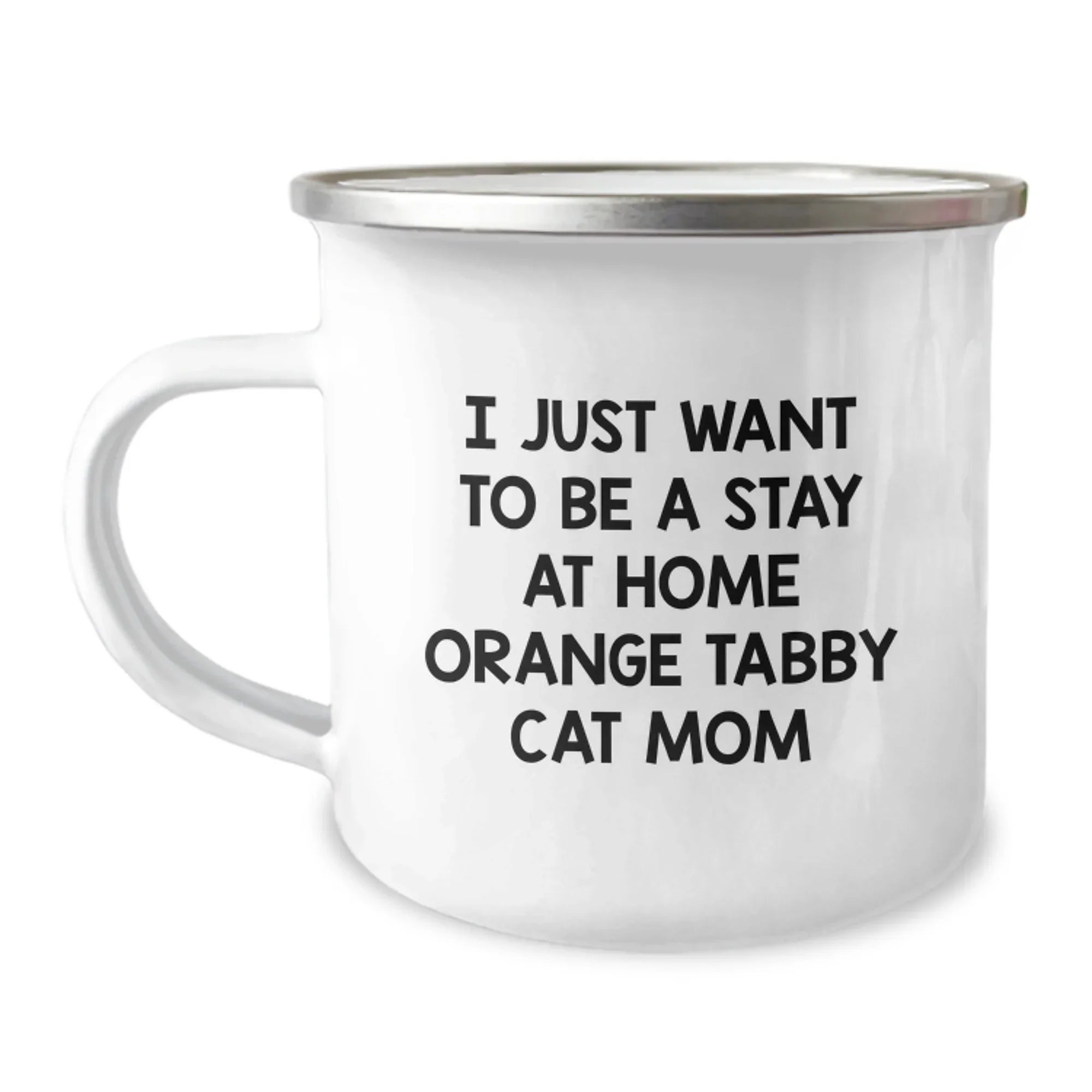 Laugh with Orange Tabby Cat Mom Funny Camping Mug Gifts for Orange Tabby Cat Lovers, Christmas Unique Gifts from Friends to Family