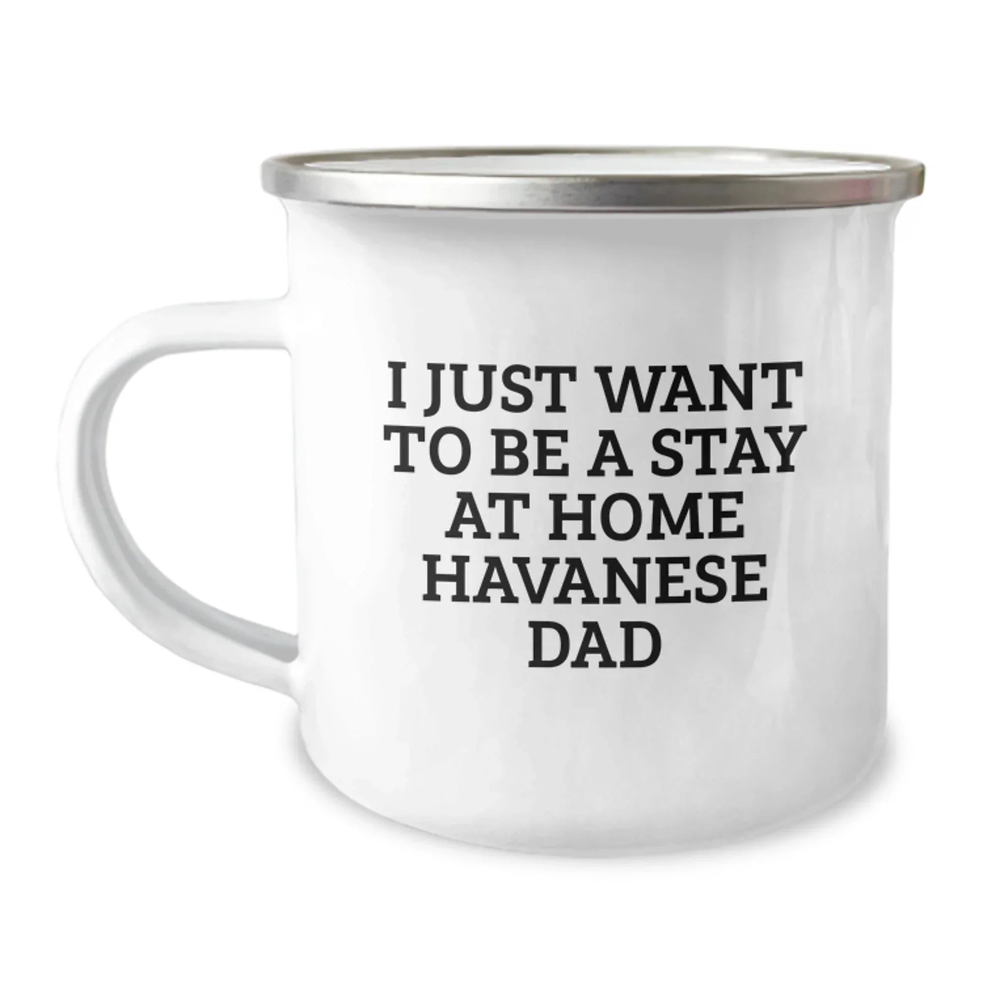 Funny Havanese Dog Dad Gifts from Men to Men, Unique Christmas Unique Gifts for Havanese Dog Lovers, Camping Mug