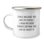 Funny Daddy Camping Mug, Valentine's Unique Gifts for Daddy, Gifts from Family and Friends to Daddy - Image 1