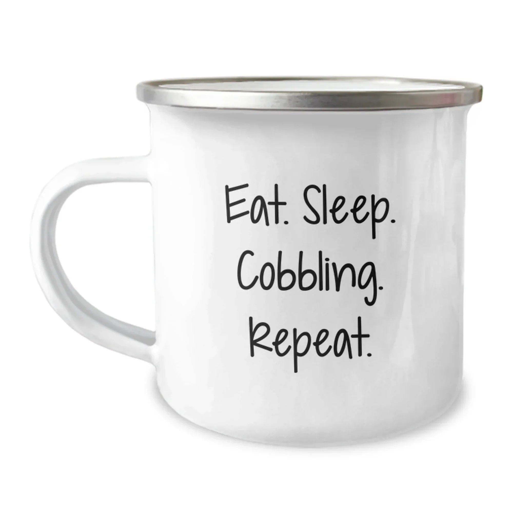 Funny Cobbling Gifts for Men - Eat. Sleep. Cobbling. Repeat. - Christmas Unique Gifts from Friends