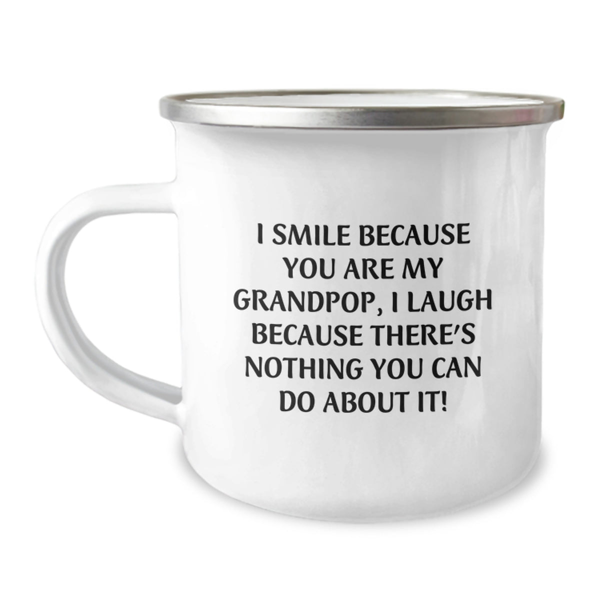 Grandpop Camping Mug Gift for Him - Playful Keepsake for Christmas - Image 1