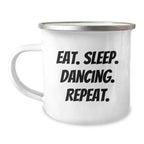 Funny Dancing Gifts for Friends, Family, and Coworkers - Eat. Sleep. Dancing. Repeat. Graduation Unique Gifts from Men, Women, and More