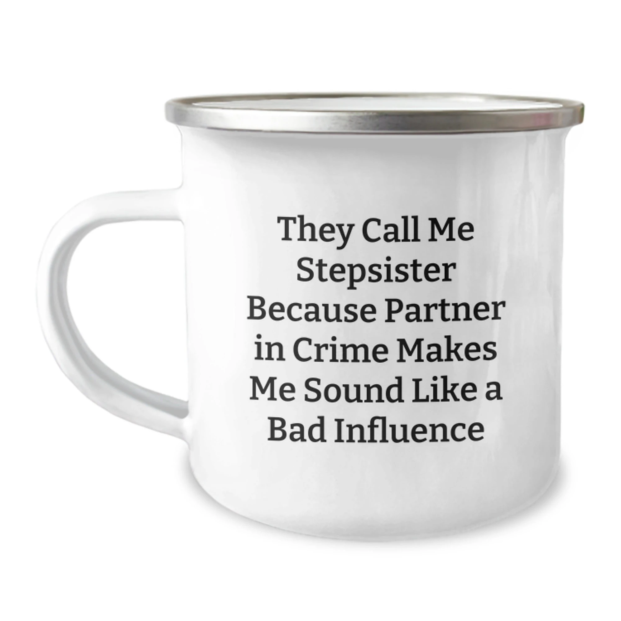 Funny Stepsister Gifts from Men to Partner in Crime on Christmas Unique Mugs