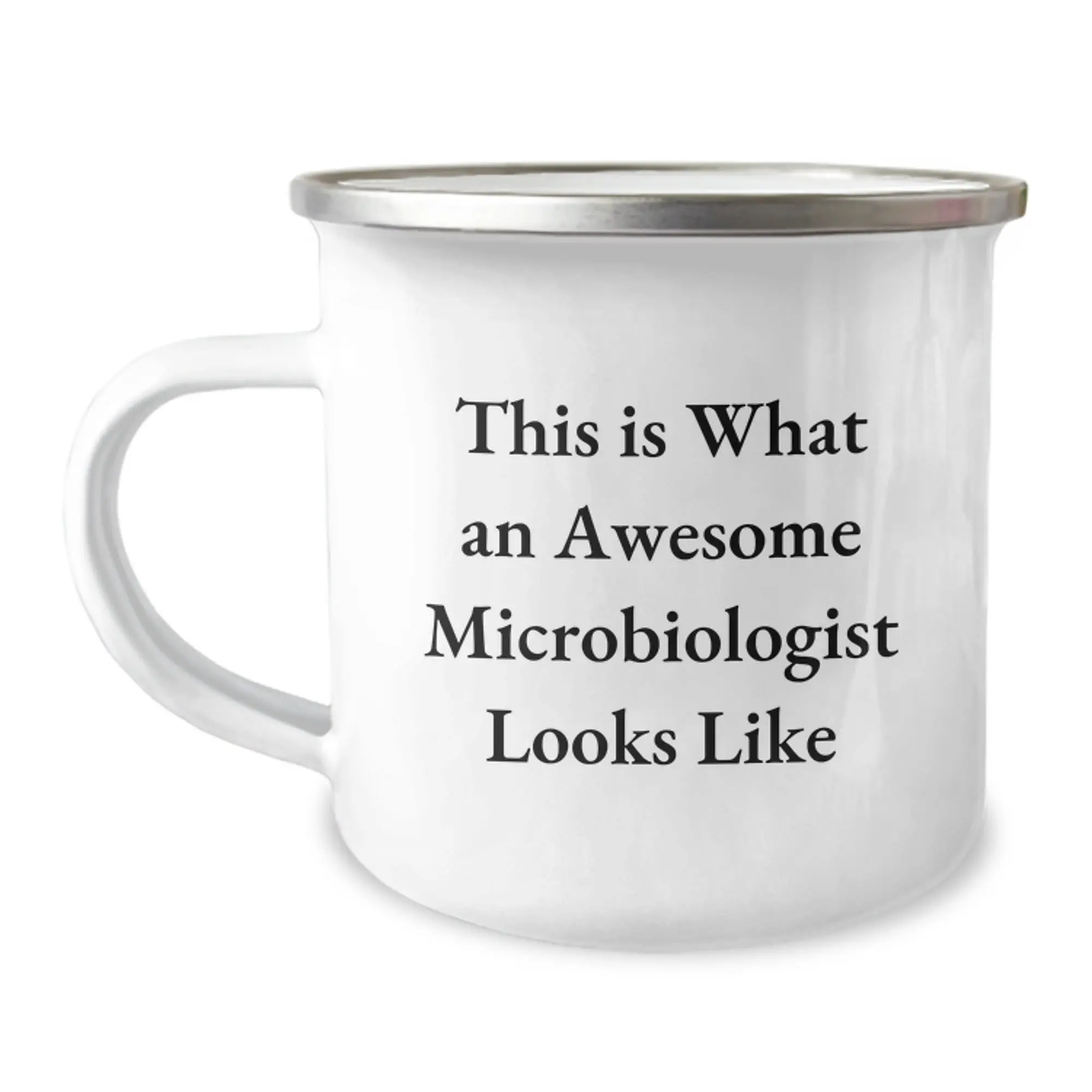 Funny Microbiologist Gifts for Men Birthday Unique Camping Mugs from Friends - Image 1