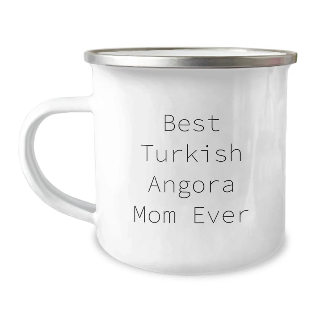 Turkish Angora Cat Lover's Funny Quote Camping Mug Gifts from Men to Friends