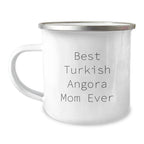 Turkish Angora Cat Lover's Funny Quote Camping Mug Gifts from Men to Friends