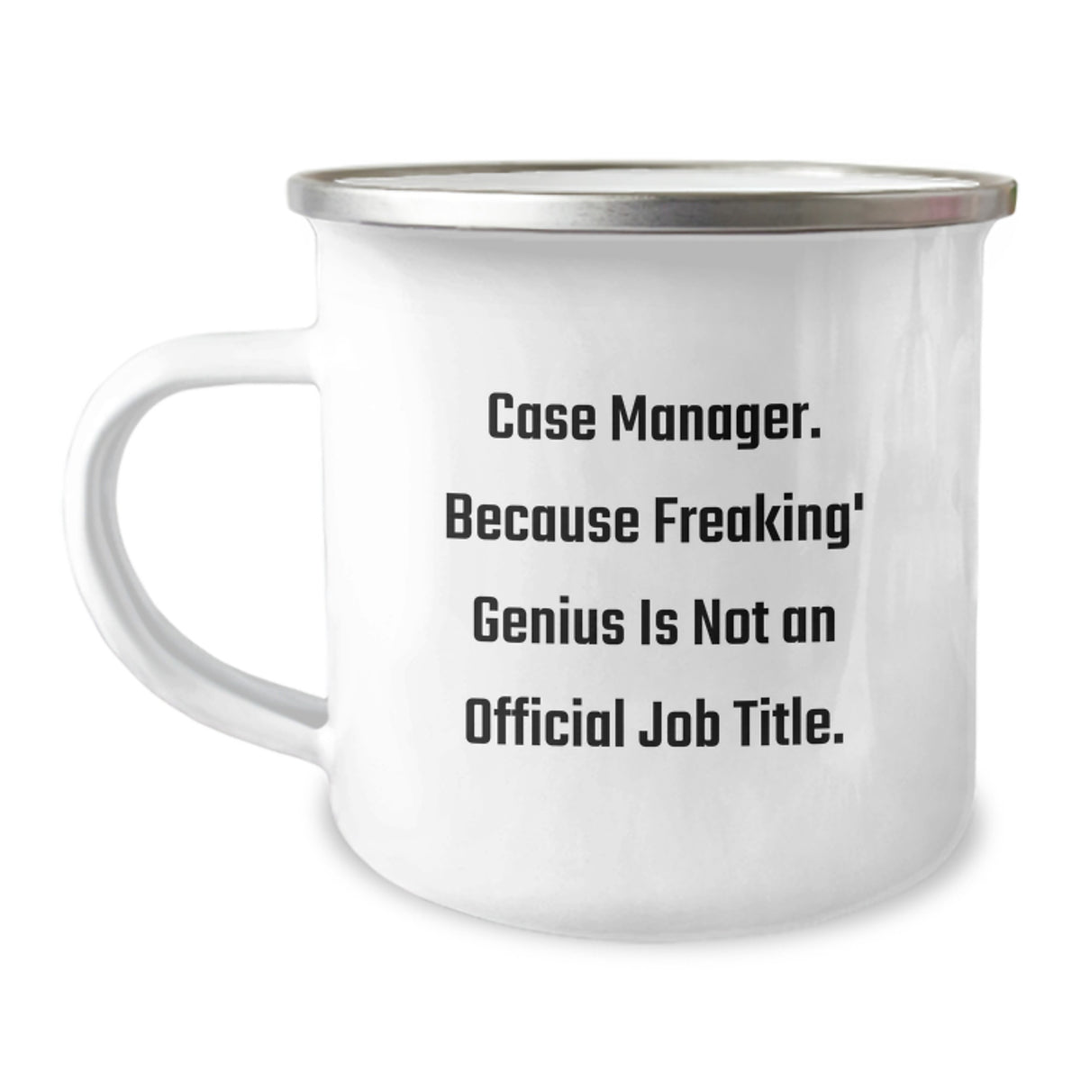 Case Manager Gift for Him - A Witty Keepsake Camping Mug - Image 1