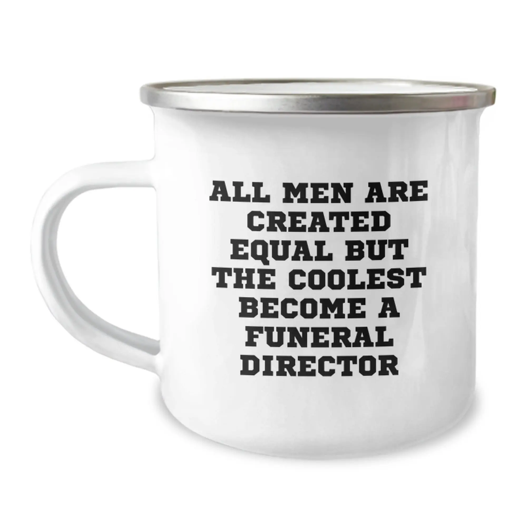 Funny Gifts from Men - Coolest Become Funeral Director, Unique Graduation Gifts for Friends, Stainless Steel Camping Mug, Perfect for Funeral Director Enthusiasts - Image 1