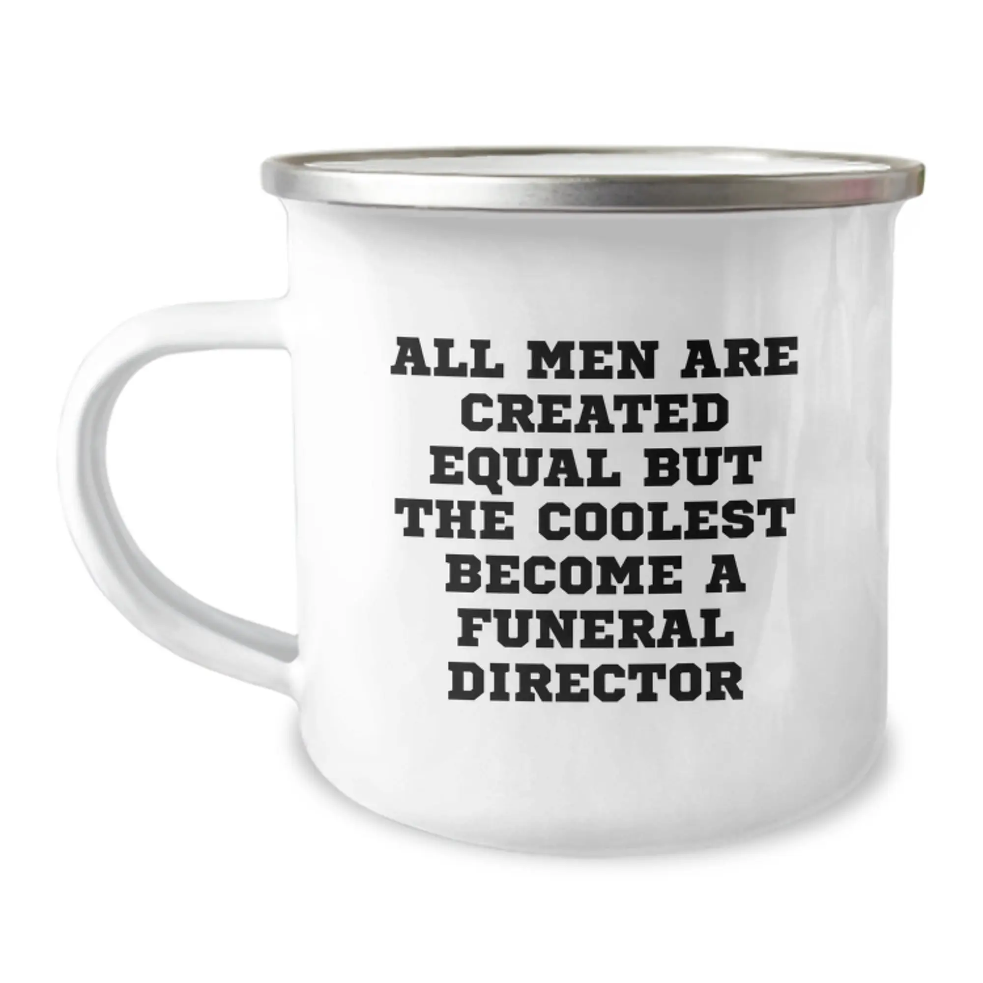 Funny Gifts from Men - Coolest Become Funeral Director, Unique Graduation Gifts for Friends, Stainless Steel Camping Mug, Perfect for Funeral Director Enthusiasts - Image 1