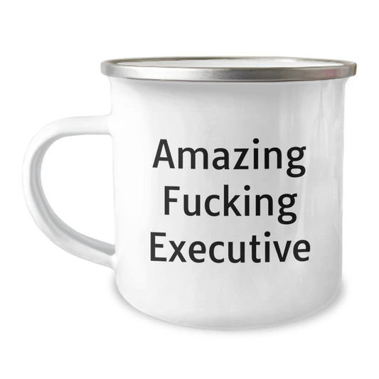 Funny Executive Camping Mug Gifts from Men, Gifts for Executives, Christmas Unique - Image 1