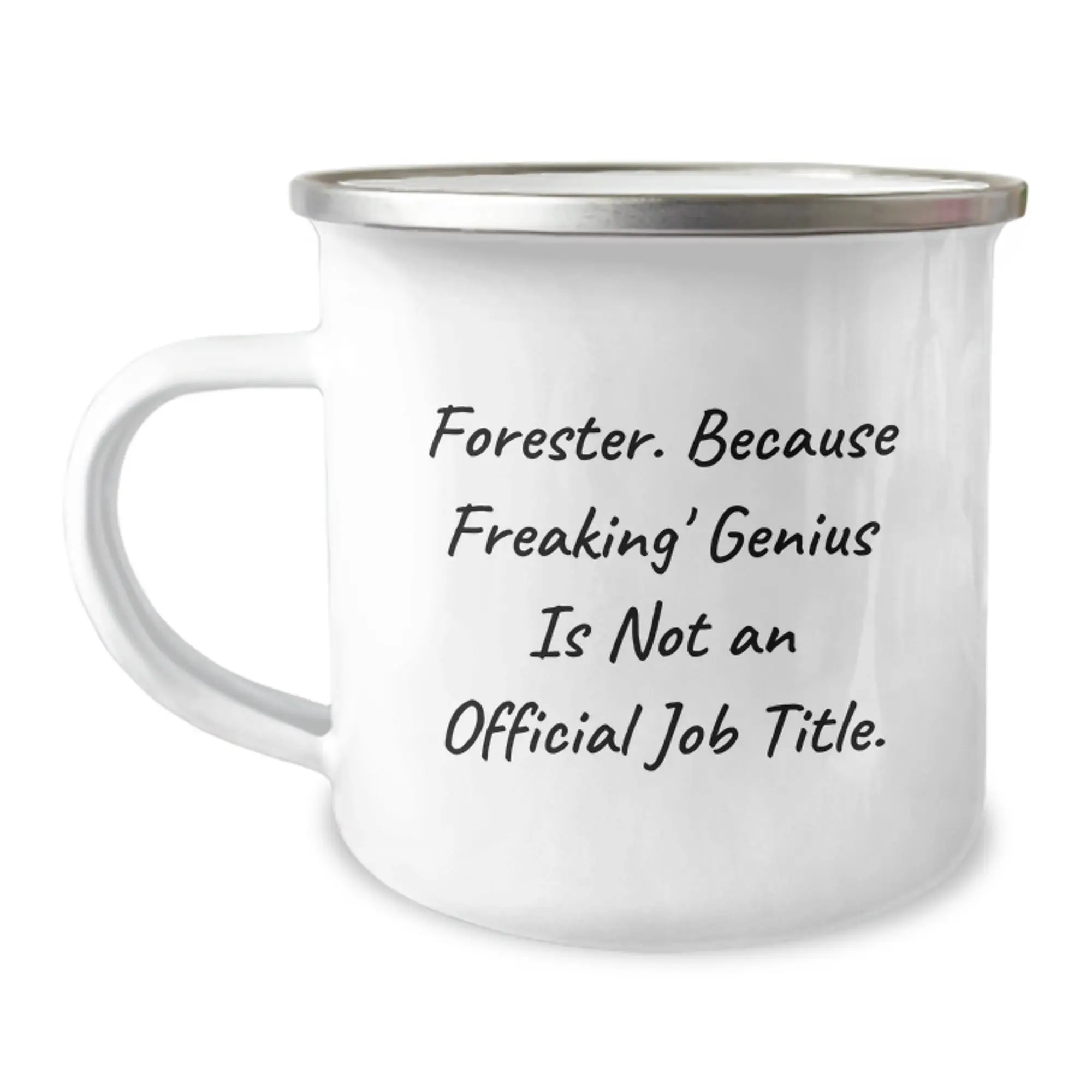 Funny Forester Camping Mug Gifts from Friends and Family for Men and Women, Inspirational Quote, Unique Graduation Unique Gifts - Image 1