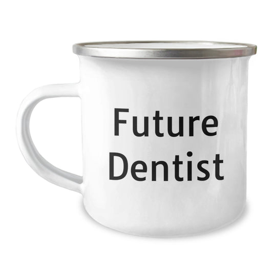 Funny Future Dentist Gifts from Men Friends to Women Dentist Christmas Unique Mugs with Inspirational Quote for Camping - Image 1