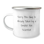 Gifts from Friends, Funny Scientist Camping Mug, Christmas Unique Gifts for Scientist