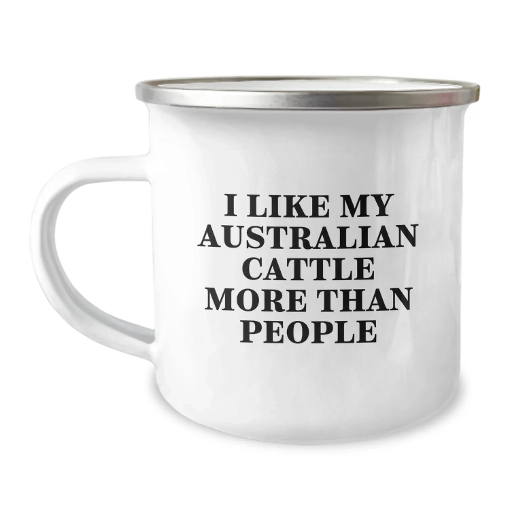 Australian Cattle Dog Lover Gifts from Men to Women - Funny Camping Mug for Valentine's Unique Gifts