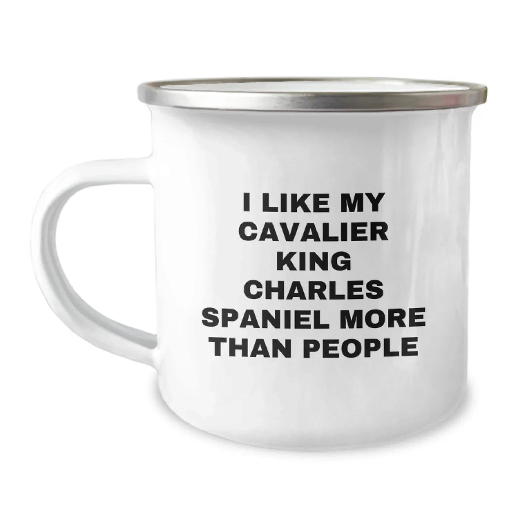Funny Cavalier King Charles Spaniel Dog Lover Camping Mug Gifts from Family, Friends, Men, Women on Valentine's